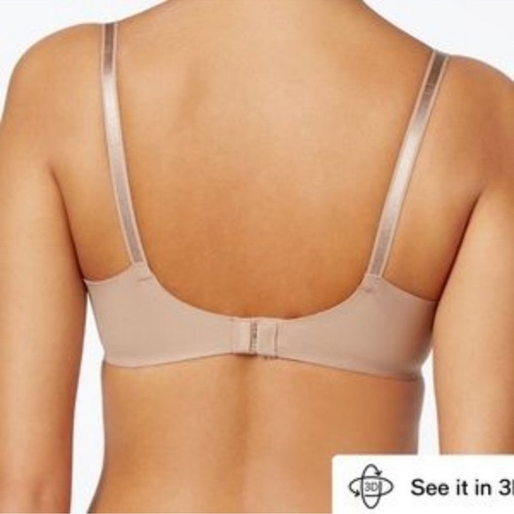 Warner’s light pink simply perfect No Side Effects underwire bra 36D - Picture 5 of 13